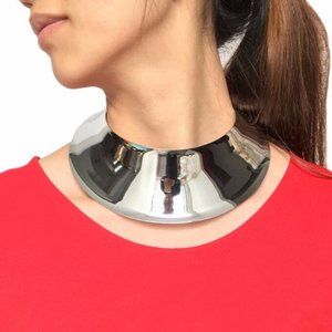 FERNANDO STYLE  Molded Silver Torque Chocker